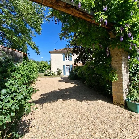 La Glycine, Maison Au Calme Avec Jardin, Fibre Wi-fi, 20 Min Des Plages, Parking Prive בית נופש Luçon